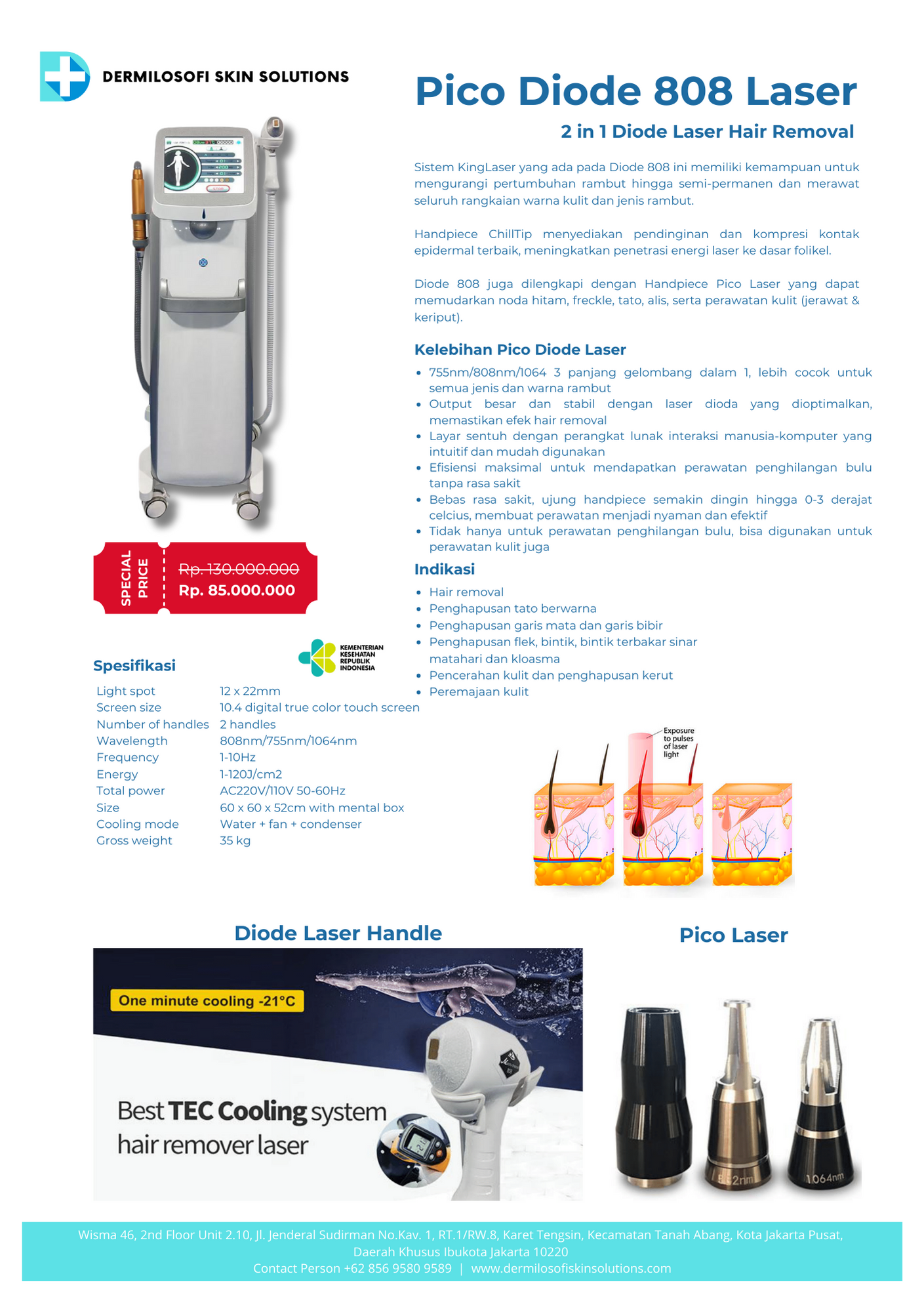 PICO DIODE 808 LASER