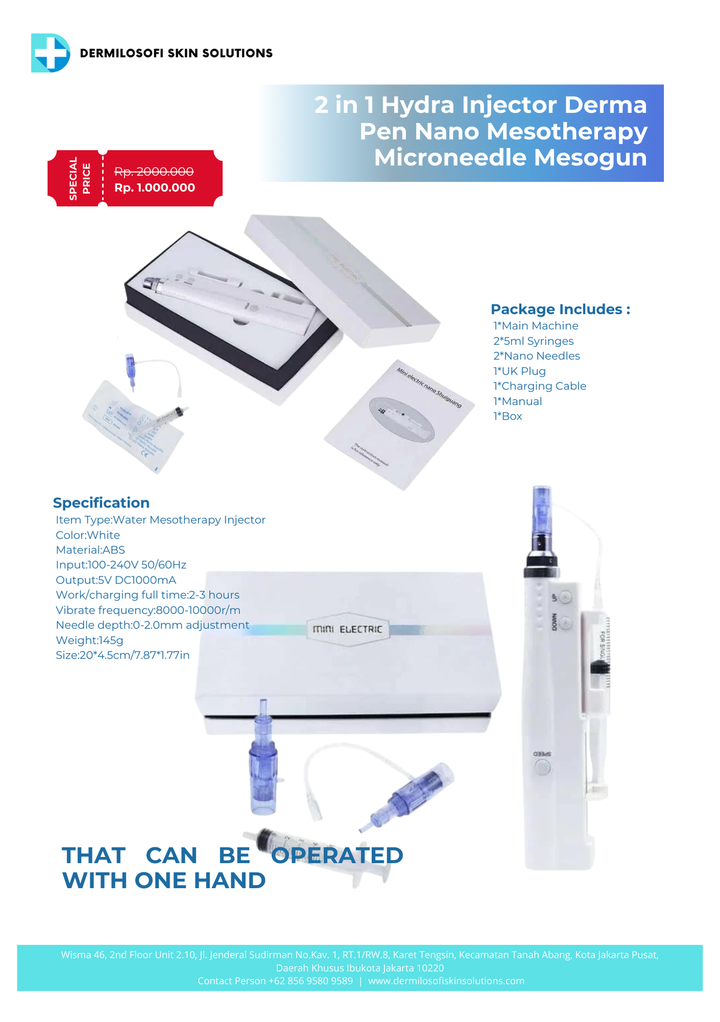 2 in 1 HYDRA DERMAPEN