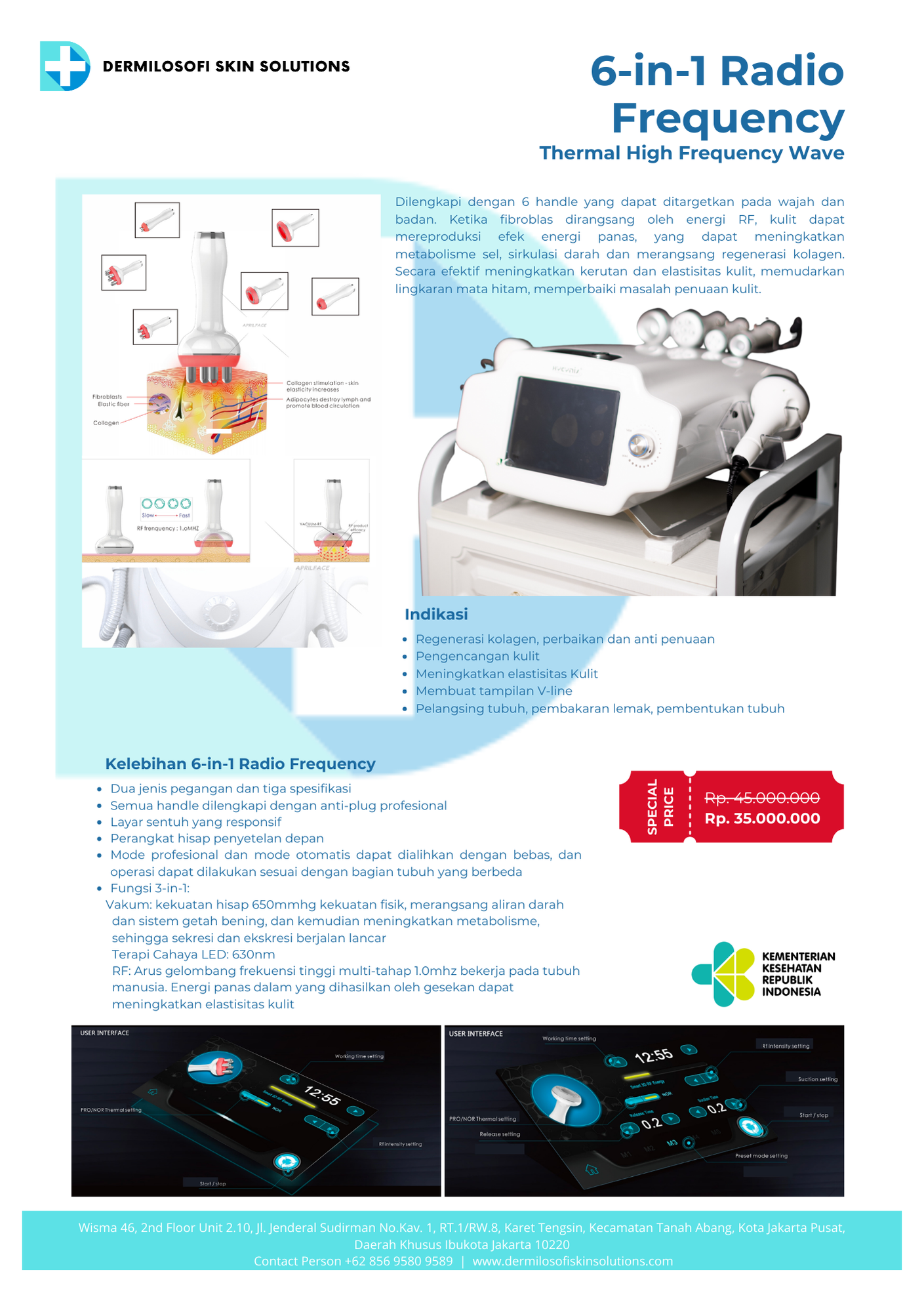 6-in-1 RADIO FREQUENCY
